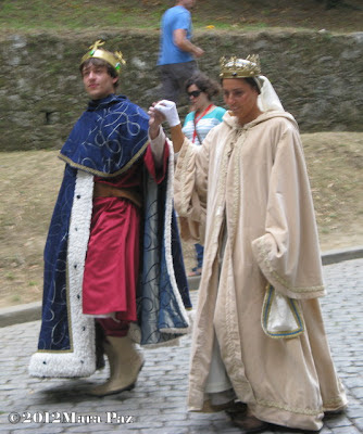 Rei e Raínha da Viagem Medieval 2012