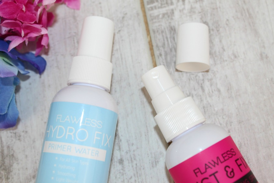Barry M Setting Sprays and Primer Water Review & Photos Pink Paradise