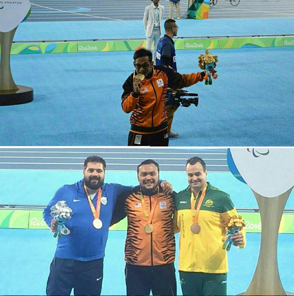 Tahniah Ridzuan Puzi & Ziyad Zolkefli Menang Emas di Paralimpik Rio 2016!