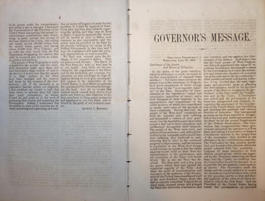 West Virginia Statehood West Virginia Statehood