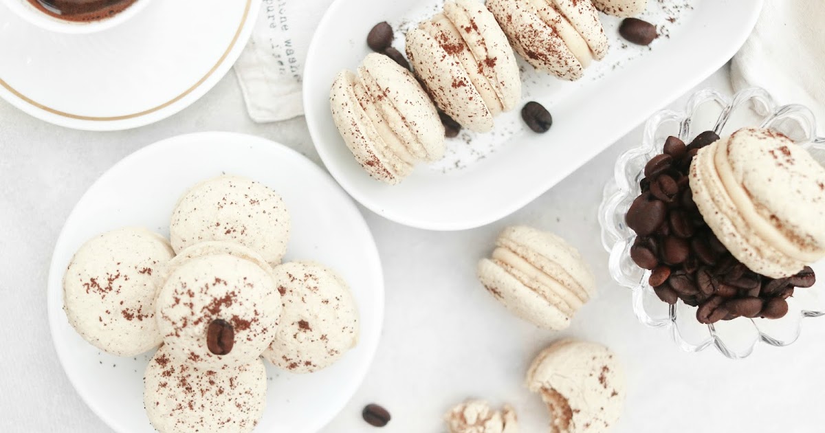 Vegan coffee macarons recipe The Little Blog Of Vegan