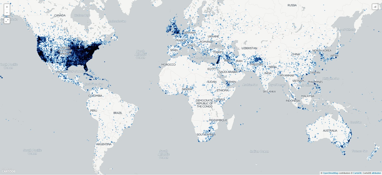 A city-level look at 6 years of American television