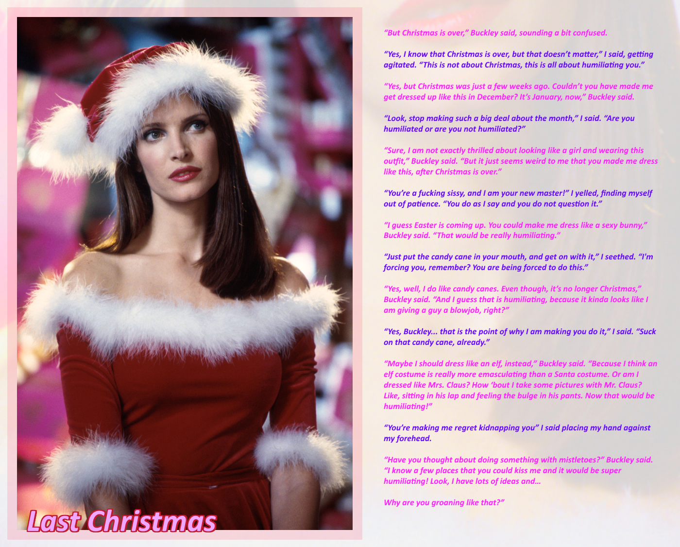 Femme Pastiche Last Christmas