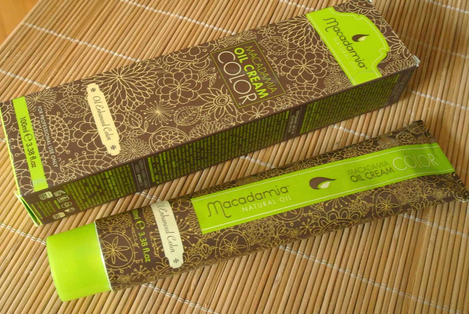 Macadamia Oil Cream Color 7.446 Intensive Copper Red Medium Blonde