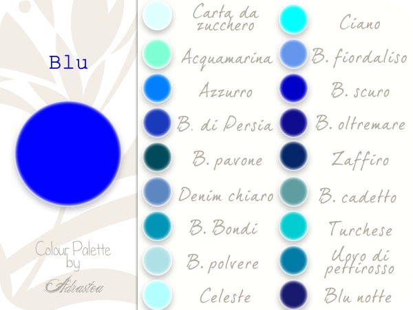 Come Si Fa Il Colore Blu Problema colore parliamoci chiaro - Made of dreams by Adrastea