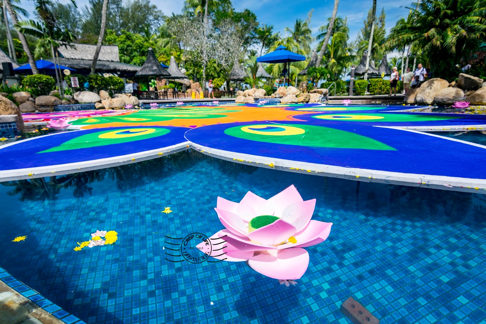 Penang's Golden Sand Resorts Created Malaysia's Largest Floating "Kolam" in the Pool