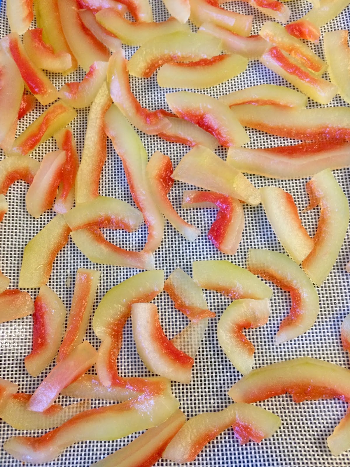 Savory Moments Candied watermelon rind
