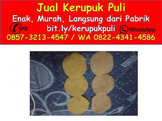 Cara Membuat Kerupuk Puli Dari tepung beras