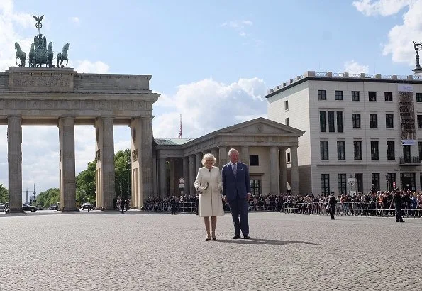 The Prince of Wales and The Duchess of Cornwall in Berlin. Chancellor Angela Merkel. The Queen’s Birthday Party