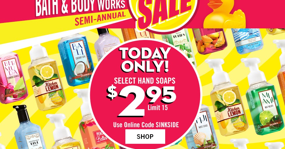 Beauty Trove: Semi Annual Blowout Sale- Bath & Body Works
