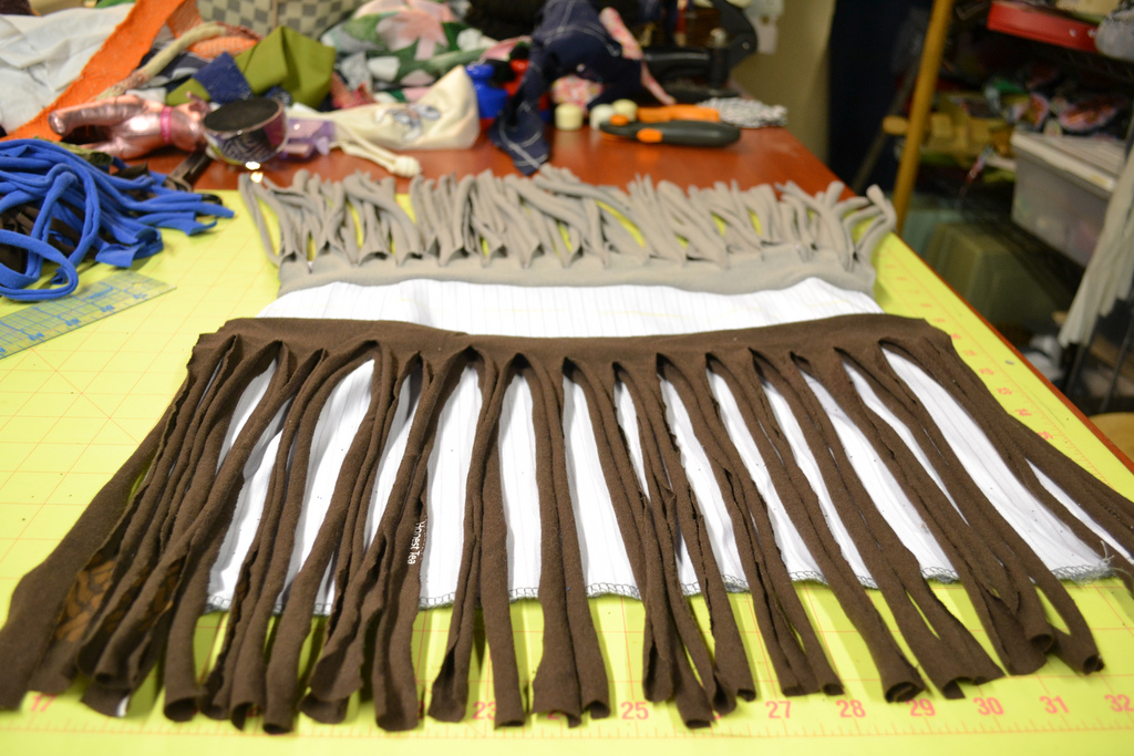 Tornangel012 Fringed Skirt DIY