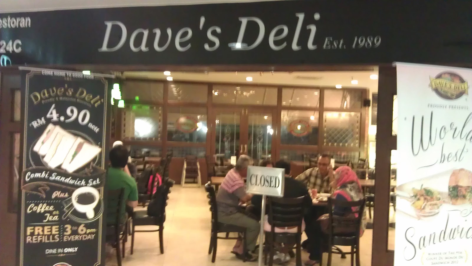 tempoe doeloe Farewell Dave Deli, Subang Parade