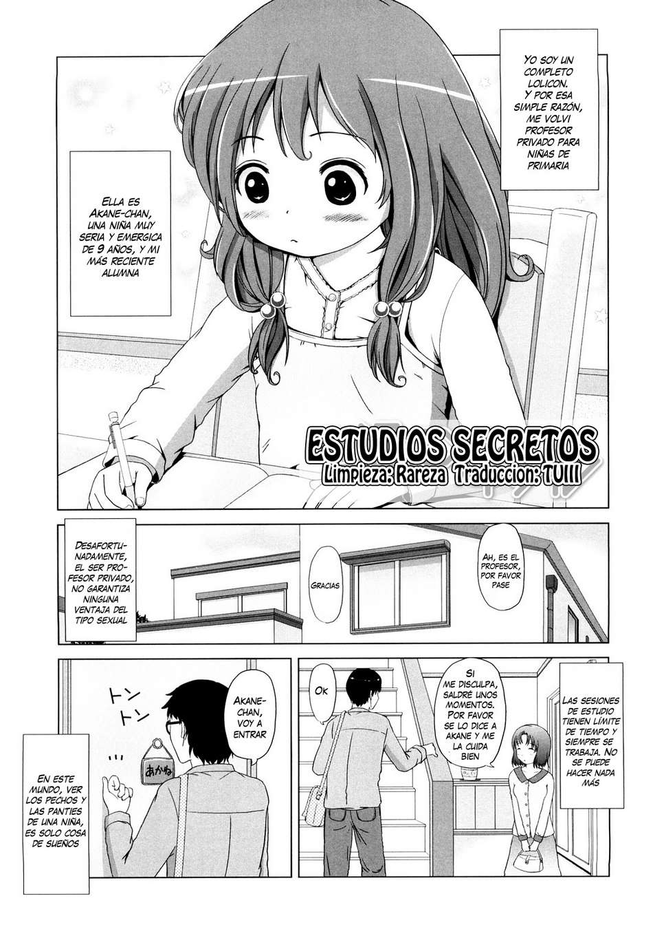 Estudios secretos - Page #1