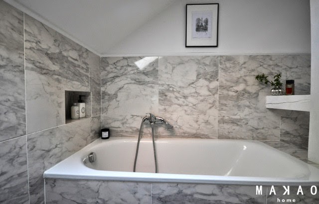 Makao Home Biały Marmur W łazience
