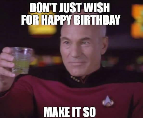 star trek Happy Birthday Meme