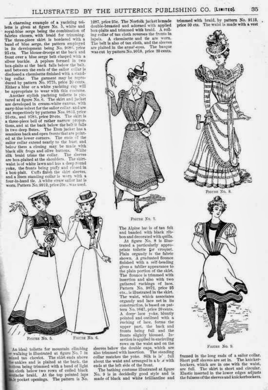 Zinne's Blog: The Glass of Fashion July 1898