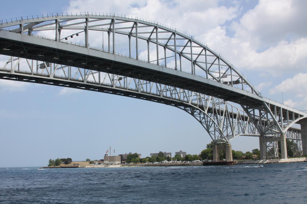 Michigan Exposures The Blue Water Bridge Revisited