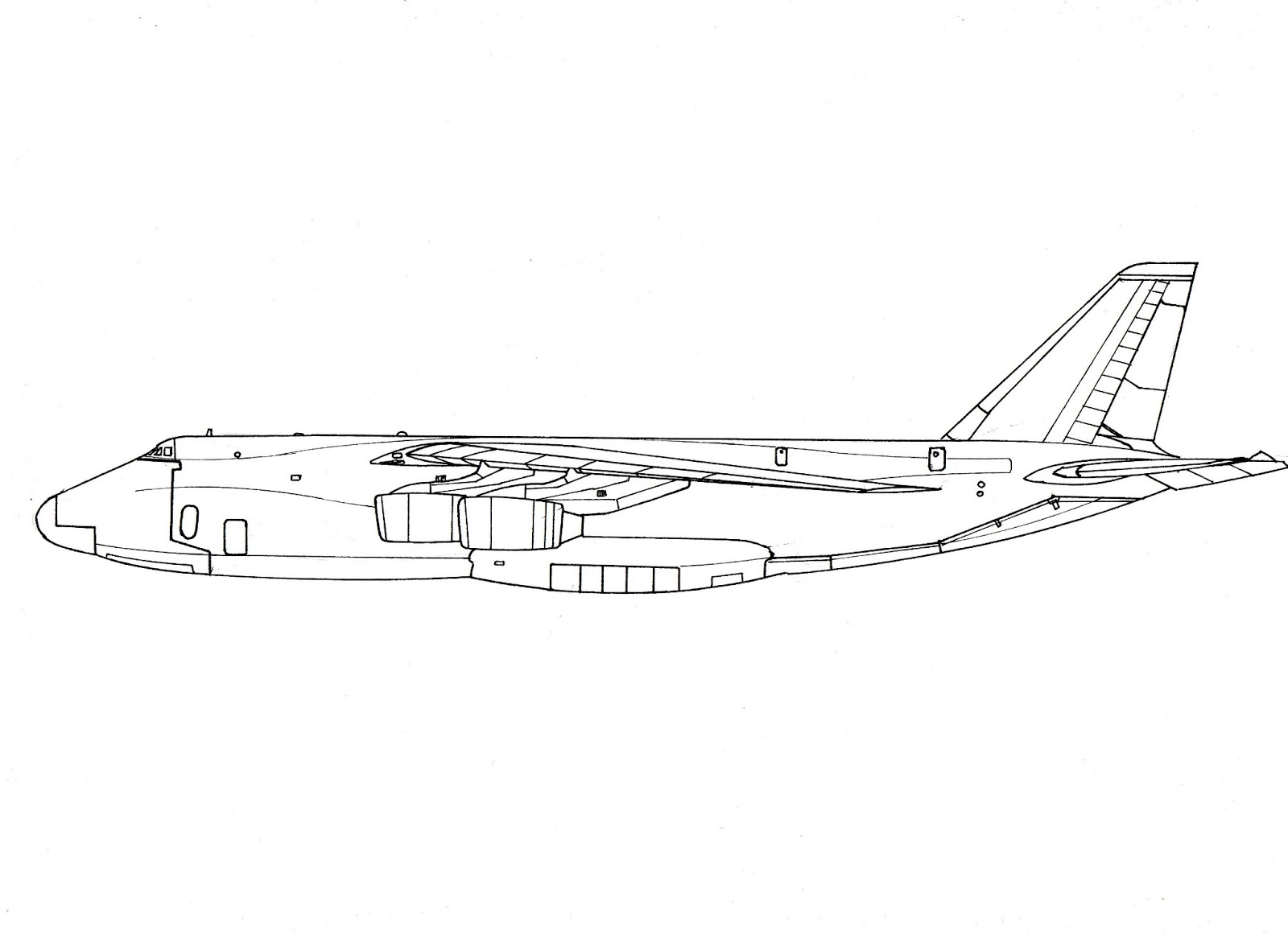 Antonov An 124 Ruslan AIRCRAFT DRAWINGS antonov-an-124-ruslan-aircraft-drawings