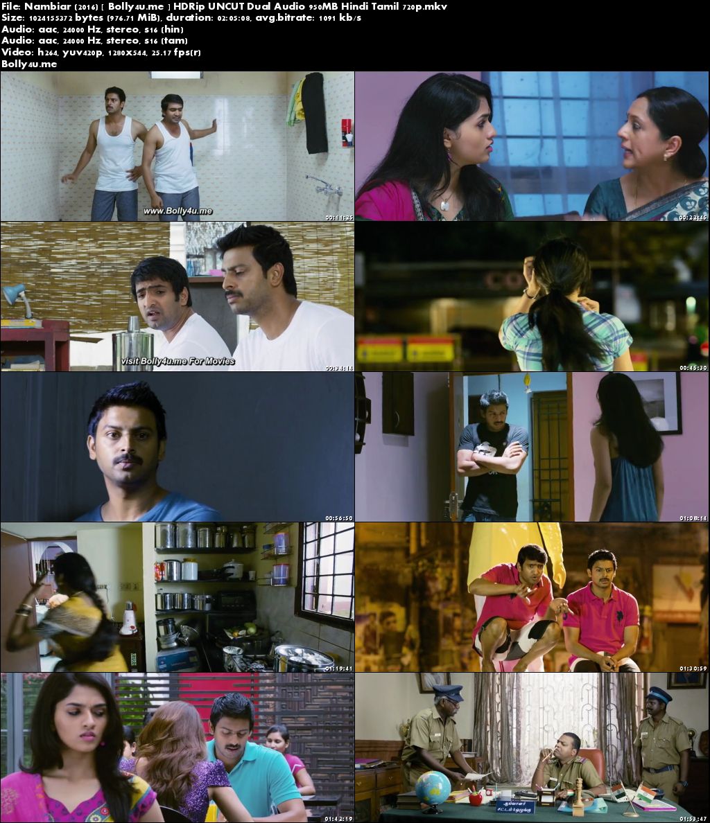 Nambiar 2016 HDRip 950MB UNCUT Hindi Dual Audio 720p Download