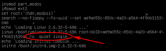 Recovery Password Forgot Root Password On Linux Ubuntu Debian 