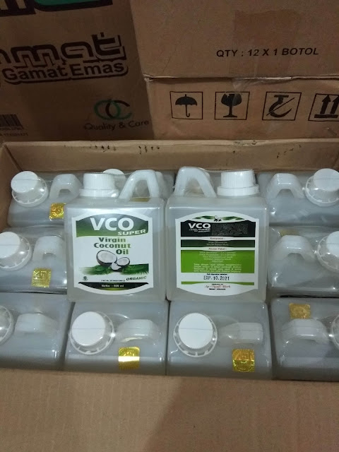 VCO Virgin Coconut Oil Super Organic An-Naafi Herb