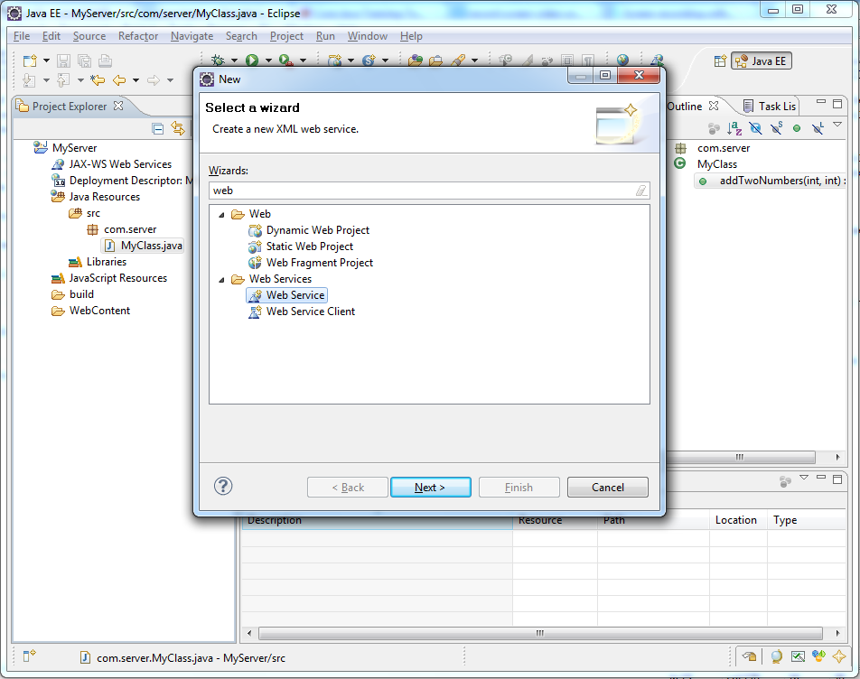 Simple Web Service using SOAP - Java Discover