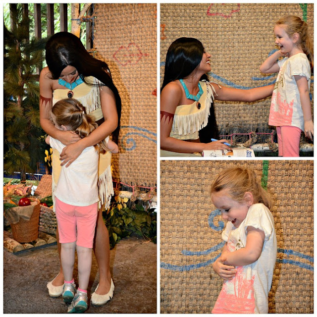 Meeting Pocahontas at Animal Kingdom, Walt Disney World