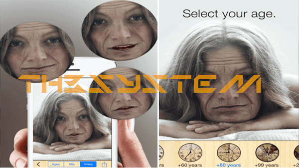 Application Oldify: know your face shape in 30 years or more.