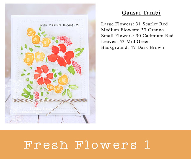 Heather's Hobbie Haven - Live Coloring with Heather - Fresh Flowers 1