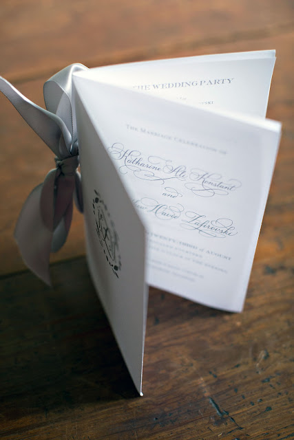 Elegant Wedding Ceremony Program