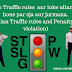 Indian Traffic rules aur inke ullanghan hone par sja aur jurmana.( Indian Traffic rules and Penalty for violation)