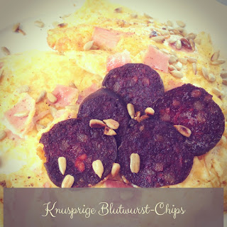 Low Carb Chips, Blutwurst Chips