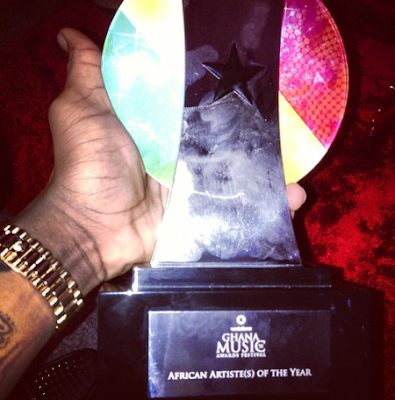 wizkid awards in accra ghana