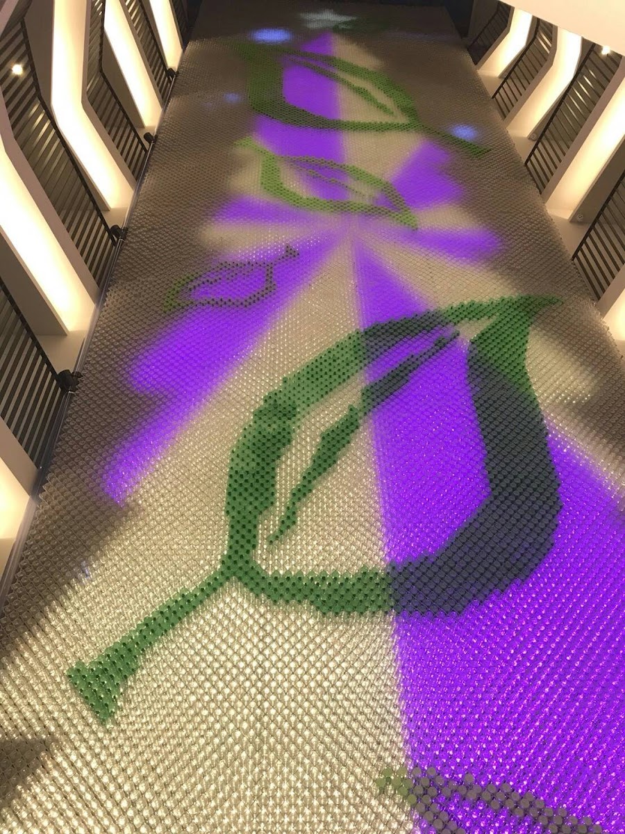 綠宿行旅的環保聖誕樹。