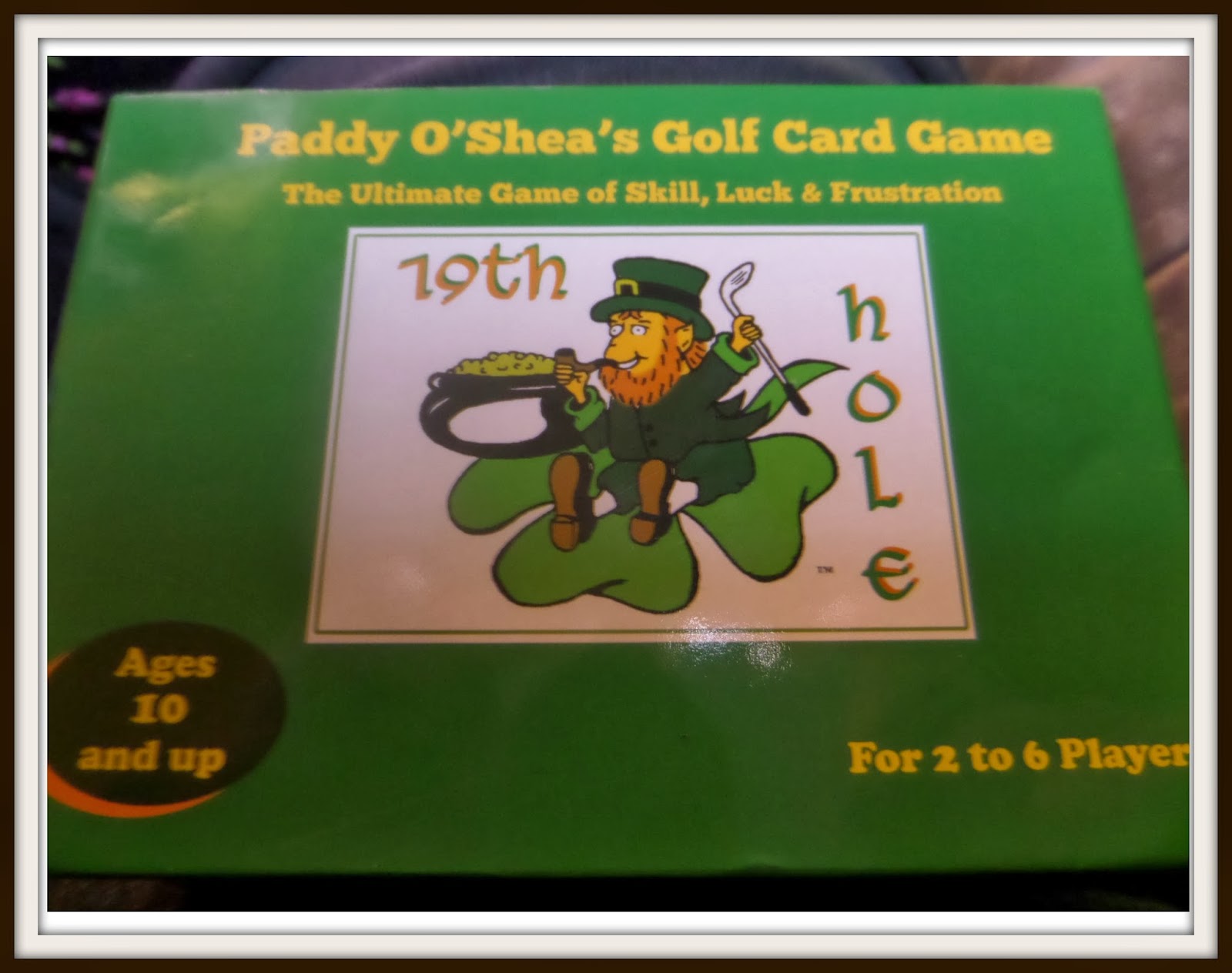 Paddy O'Shea Golf Game