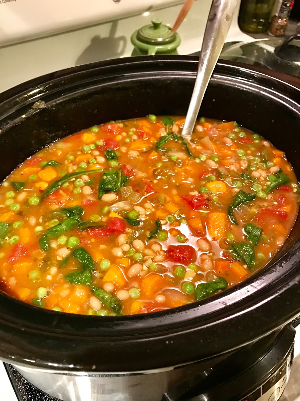 Cooking with Joanna Slow Cooker Detox Veggie Soup