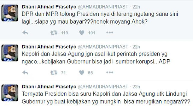 10 Kicauan Menyebalkan Ahmad Dhani yang Membuat Masyarakat Indonesia Geram 10 Kicauan Menyebalkan Ahmad Dhani yang Membuat Masyarakat Indonesia Geram