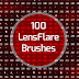 100 Adet Lens Flare Brushes