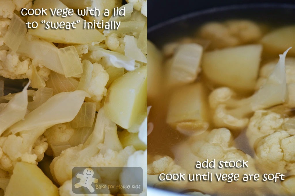 Bake for Happy Kids Welsh Rabbit with Cauliflower Soup (Gordon Ramsay)