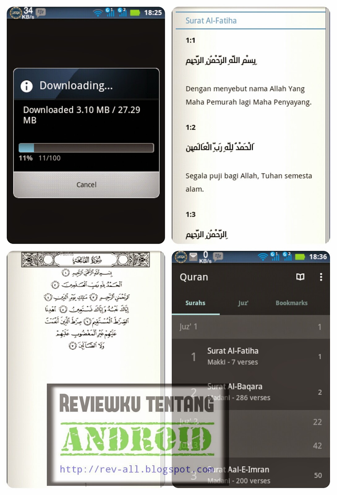 Quran for Android Aplikasi quran yang bagus untuk tablet Reviewku