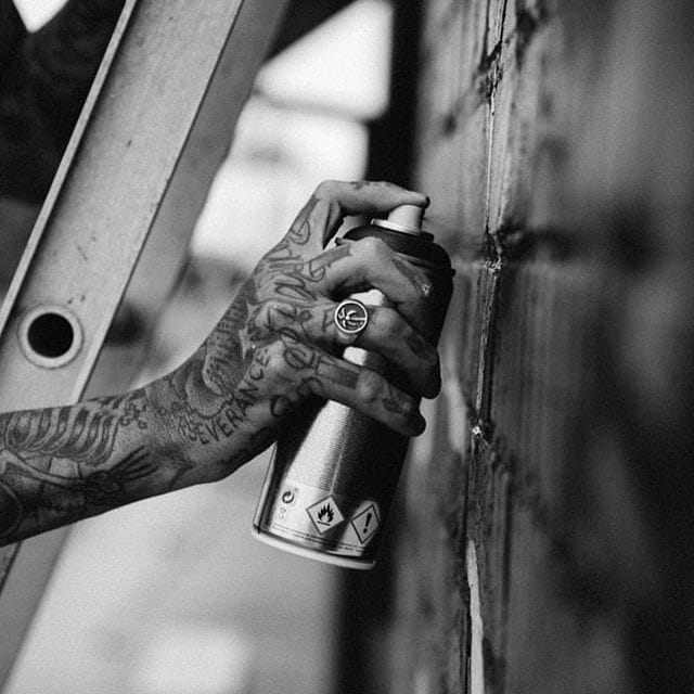 Throw Up Your Tag with a Cool Spray Can Tattoo!
