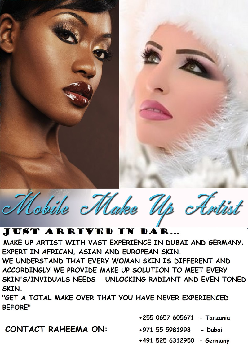 MOBILE MAKE UP ARTIST Under wraps