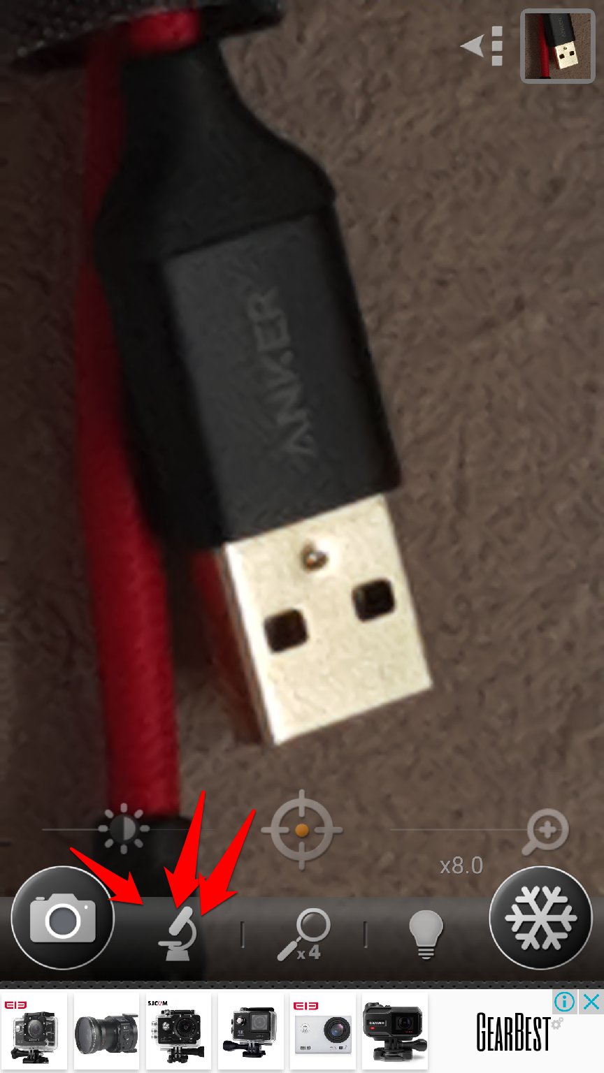 حمل تطبيق Magnifier & Microscope لتحويل كاميرا جوالك الى ميكروسكوب