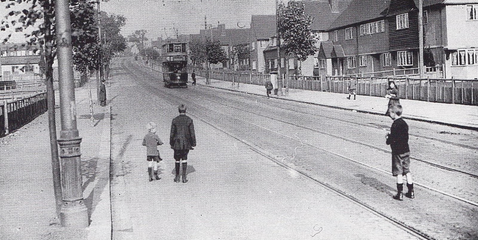 The Progress Estate, Eltham, SE9 So what is the story behind the tram