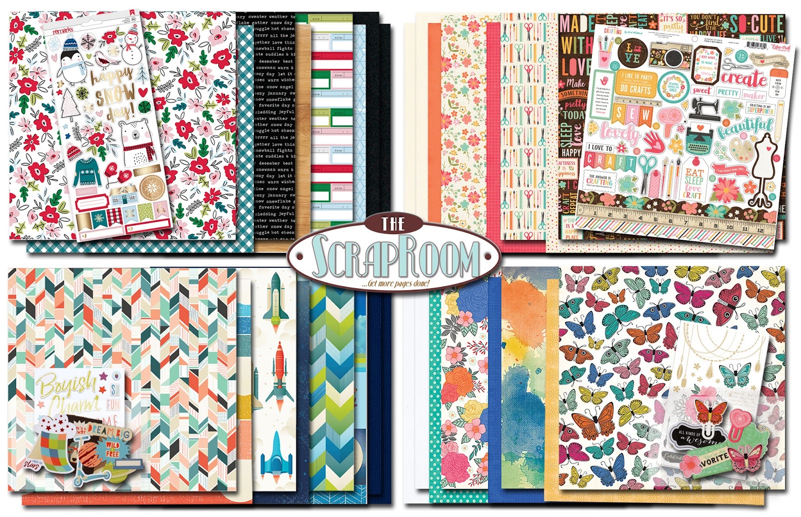 Ashley's Scrapbooking I Love to Sew The ScrapRoom Kit Club