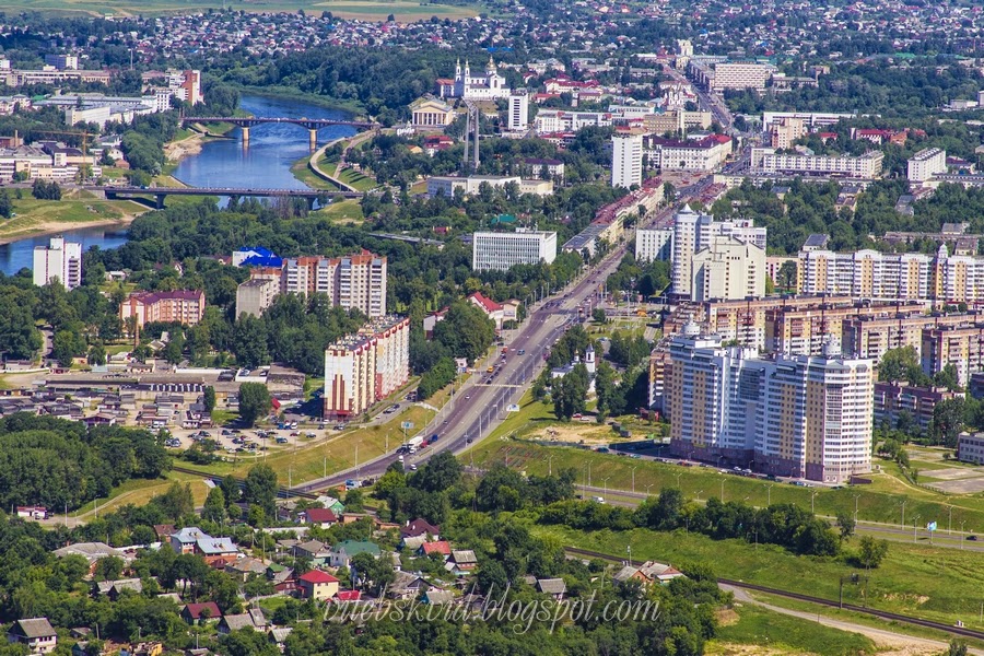 Карта витебска панорама