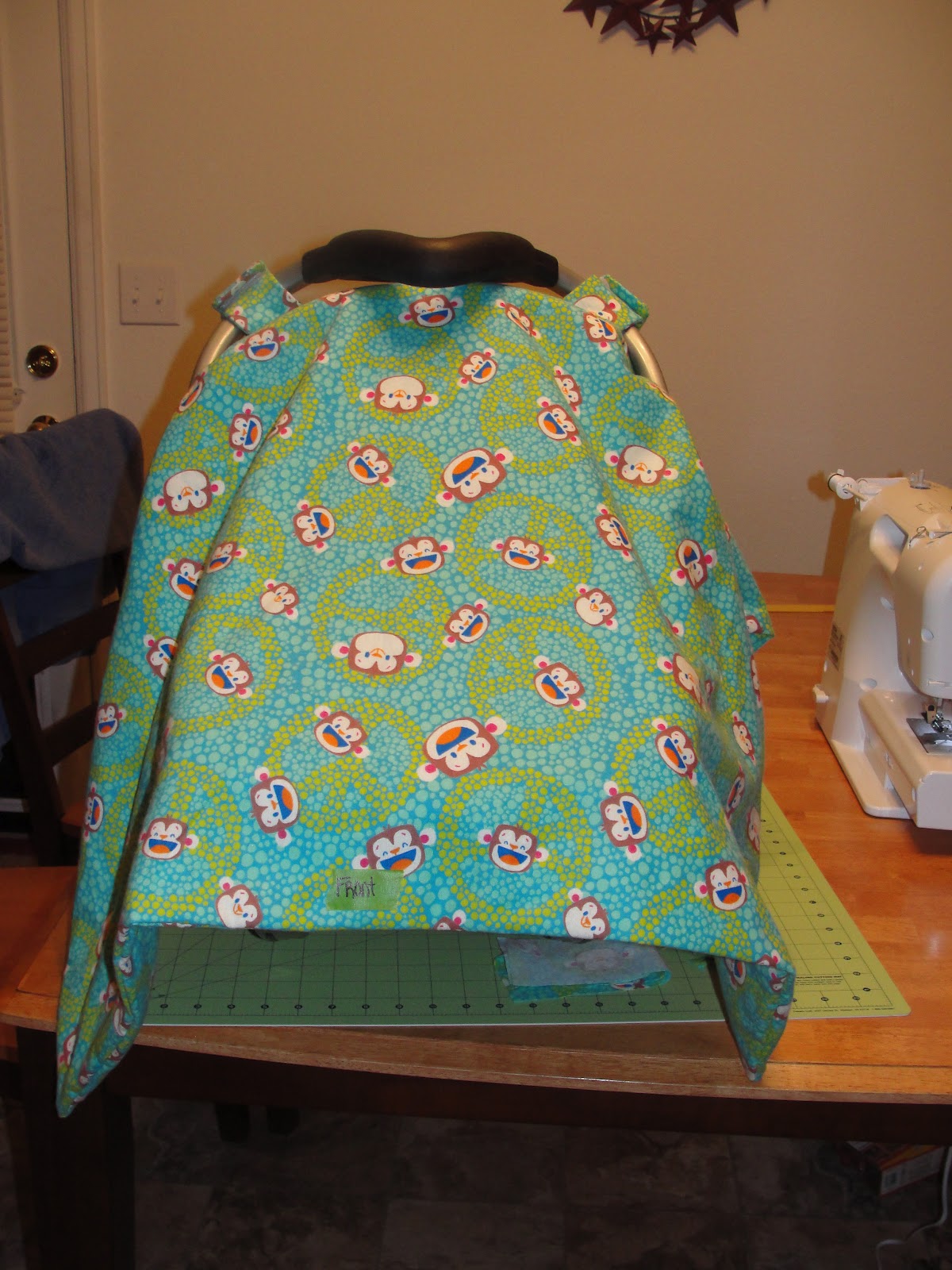 Sunshine's Sewing Infant Car Seat Canopies