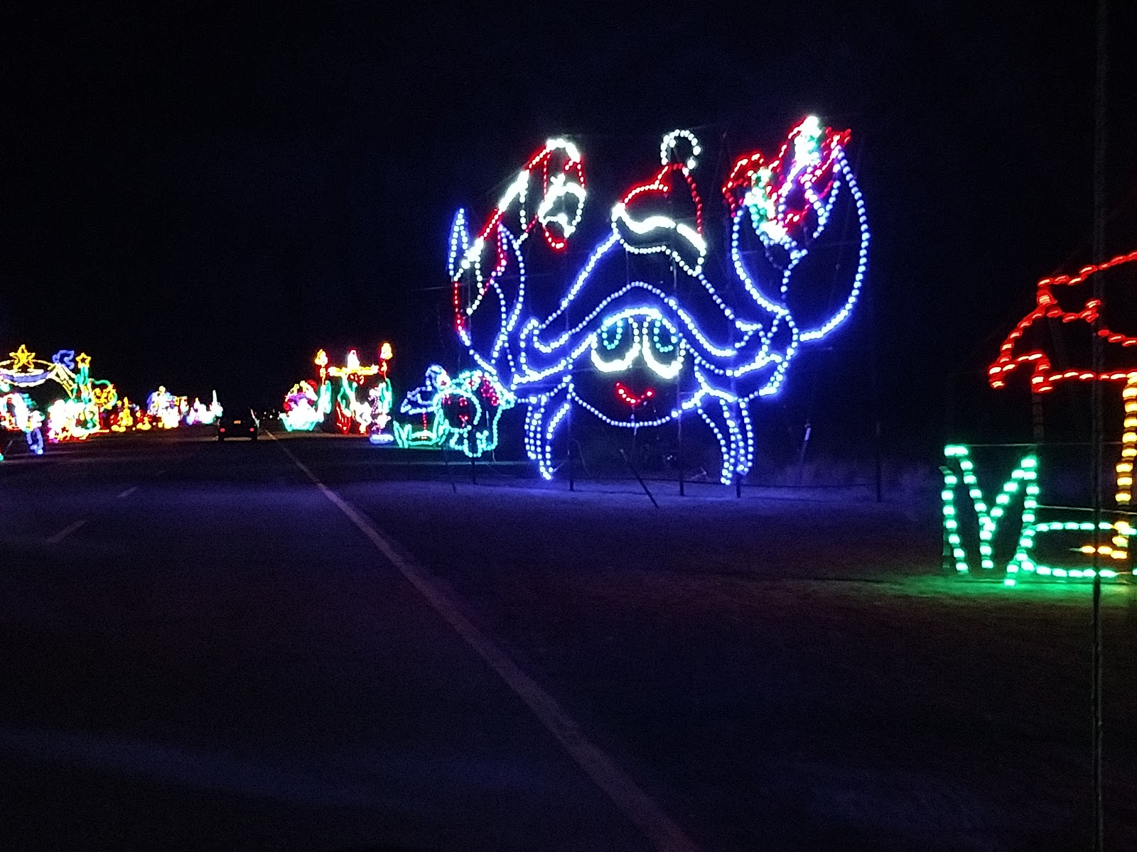 Jones Beach holiday lights