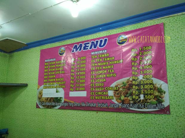 Rasa Unik Di Semangkuk Mie Ayam Bangka Kimiko Banyuwangi Catatan Nobi