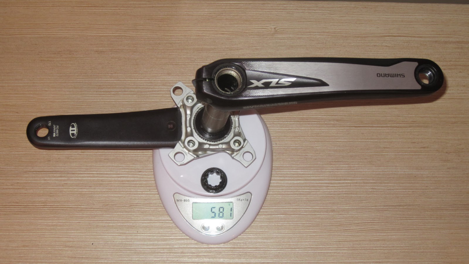 Чуть-чуть админ: Shimano SLX FC-M672 2013 Crankset Weight